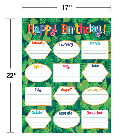 One World Birthday Chart