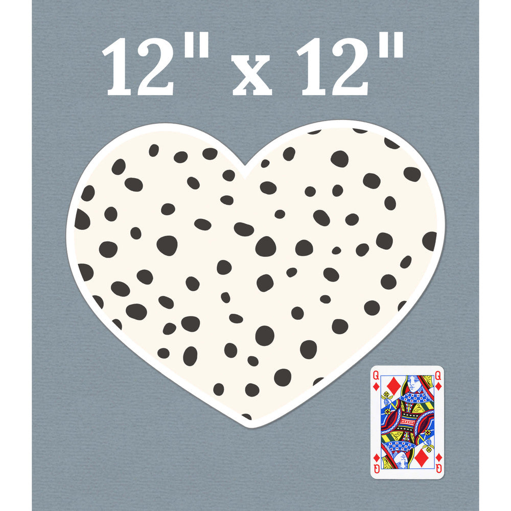 Jumbo Hearts & Dots Cutouts