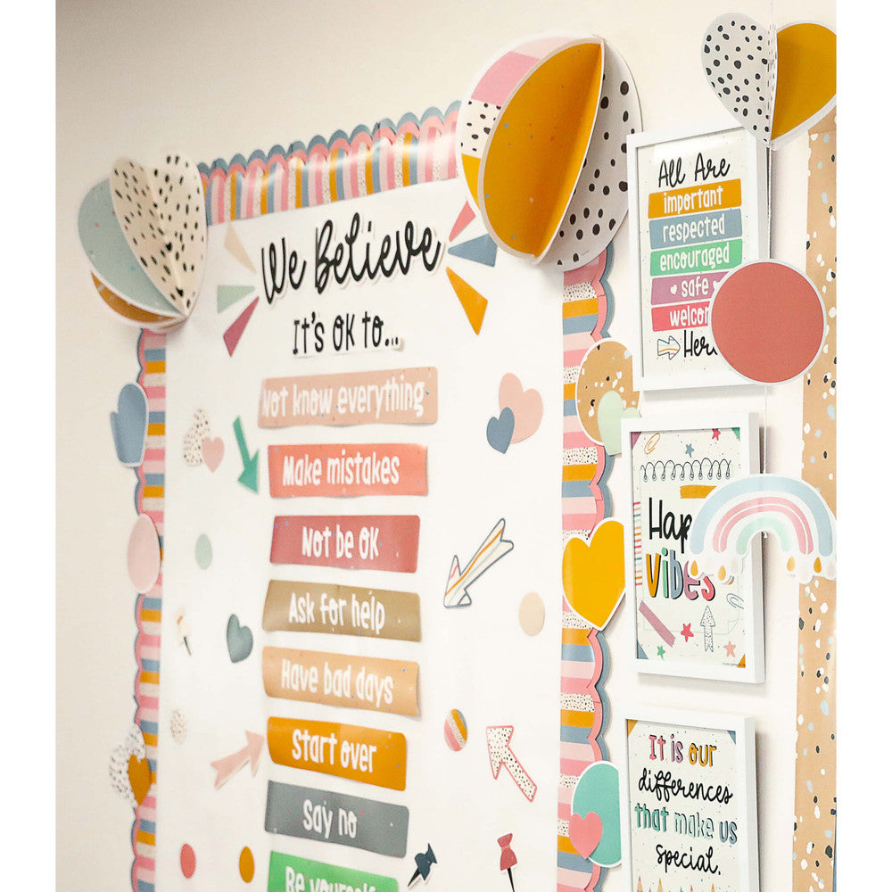 Jumbo Hearts & Dots Cutouts