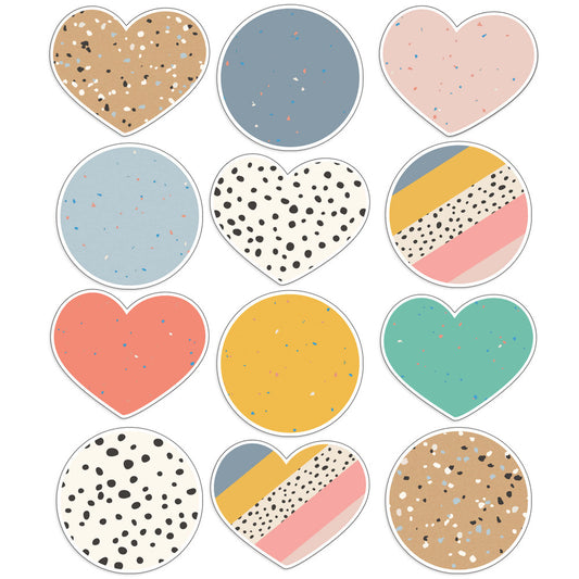 Jumbo Hearts & Dots Cutouts