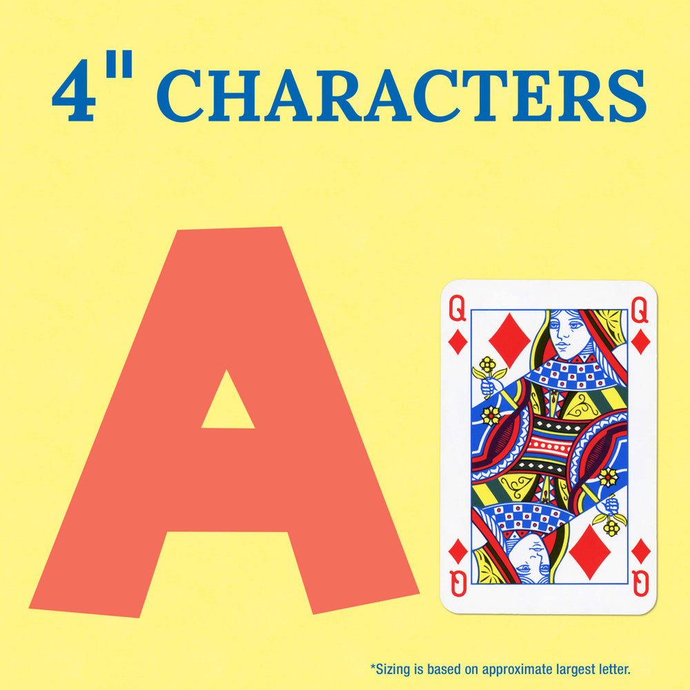 4in Woodland Brights Combo Pack Bulletin Board Letters