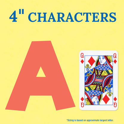 4in Woodland Brights Combo Pack Bulletin Board Letters