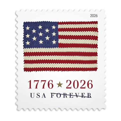 USPS Forever Stamps BOOKS - 2026 U. S. Flags (20)