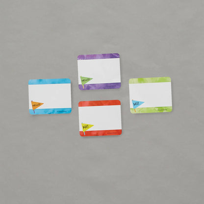 Celebrate Learning Name Tags