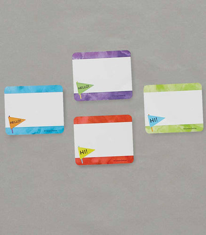 Celebrate Learning Name Tags