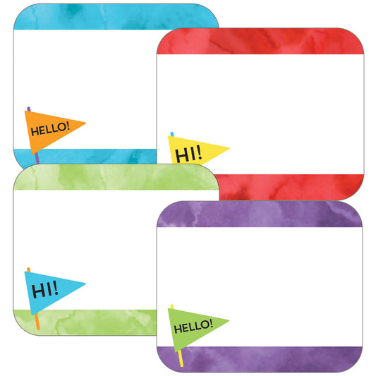 Celebrate Learning Name Tags