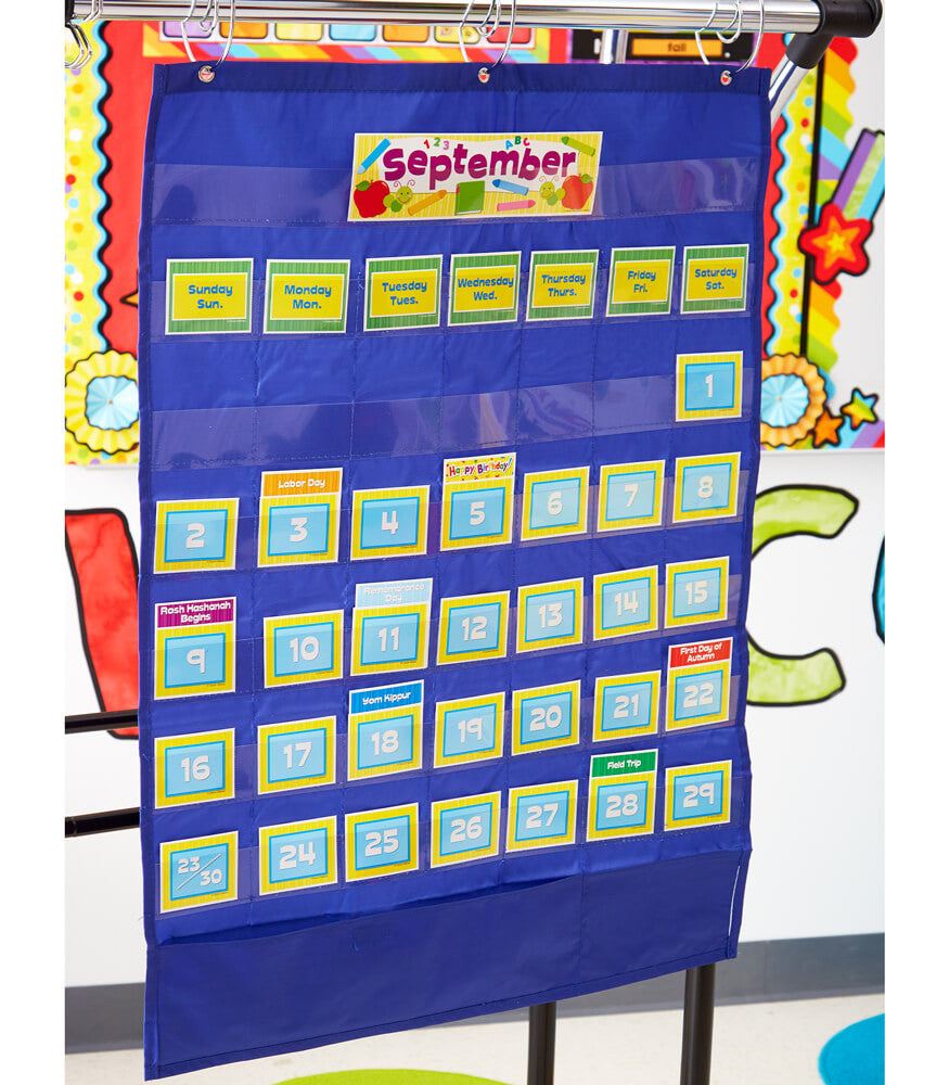 Deluxe Calendar Pocket Chart