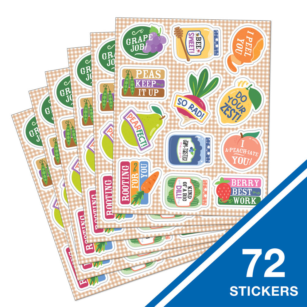 Farmers Market Motivational Stickers
