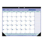 Blueline C181731 21 1/4" x 16" White Monthly January 2026 - December 2026 Desk Pad Calendar [REDC181731]