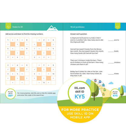 IXL Addition Workbook Grade 1 Paperback