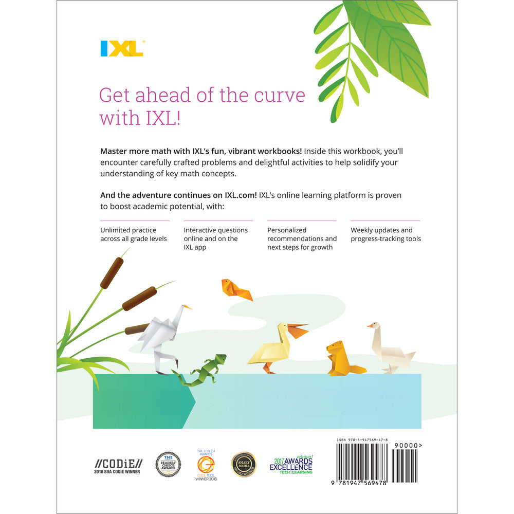 IXL Fractions Workbook Grade 5 Paperback