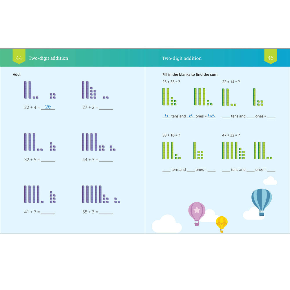 IXL Addition Workbook Grade 2 Paperback