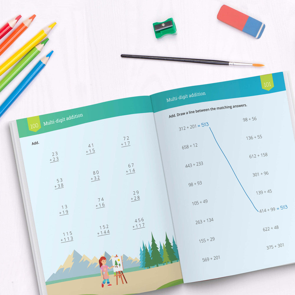 IXL Addition Workbook Grade 2 Paperback