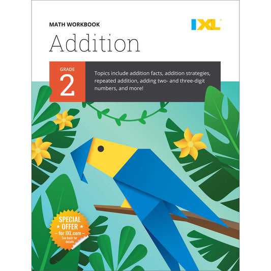 IXL Addition Workbook Grade 2 Paperback