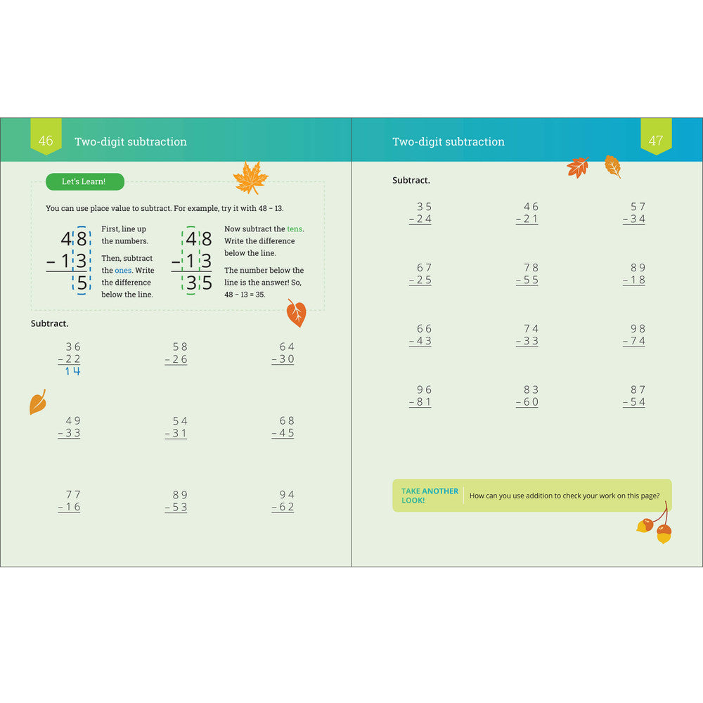 IXL Subtraction Workbook Grade 2 Paperback