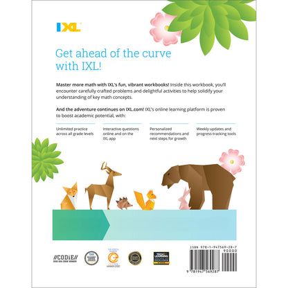 IXL Division Workbook Grade 3 Paperback