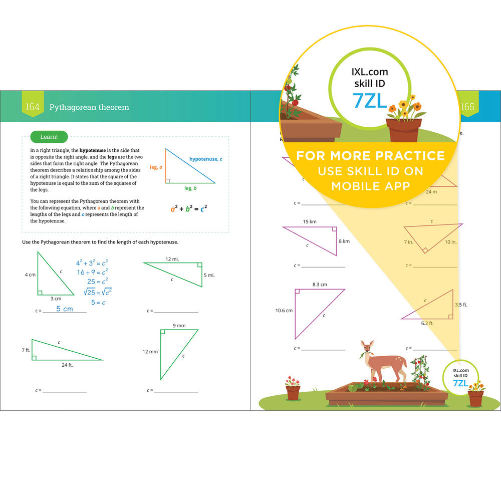 The IXL Ultimate Math Workbook Grade 8 Paperback