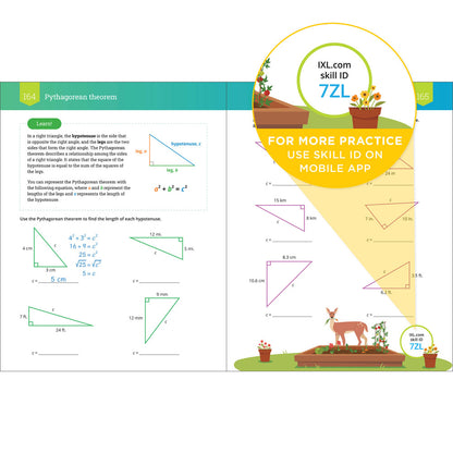 The IXL Ultimate Math Workbook Grade 8 Paperback