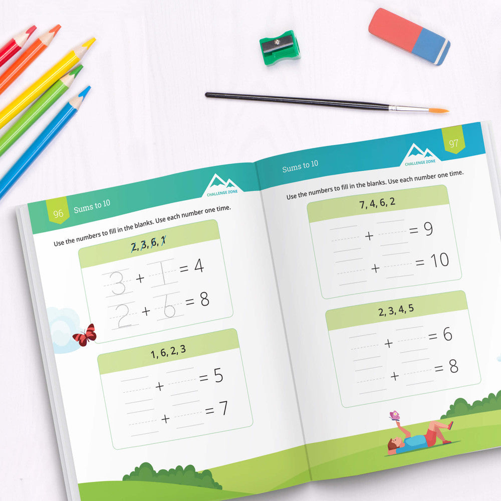 IXL Addition Workbook Grade K Paperback