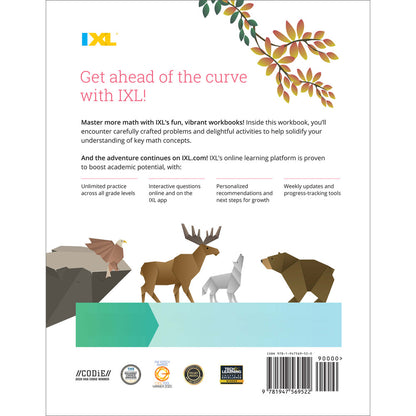 IXL Numbers & Counting Workbook Grade K Paperback