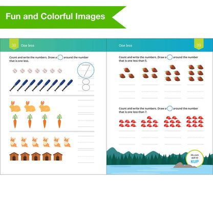 IXL Numbers & Counting Workbook Grade K Paperback