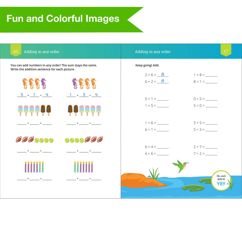 The IXL Ultimate Math Workbook Grade 1 Paperback