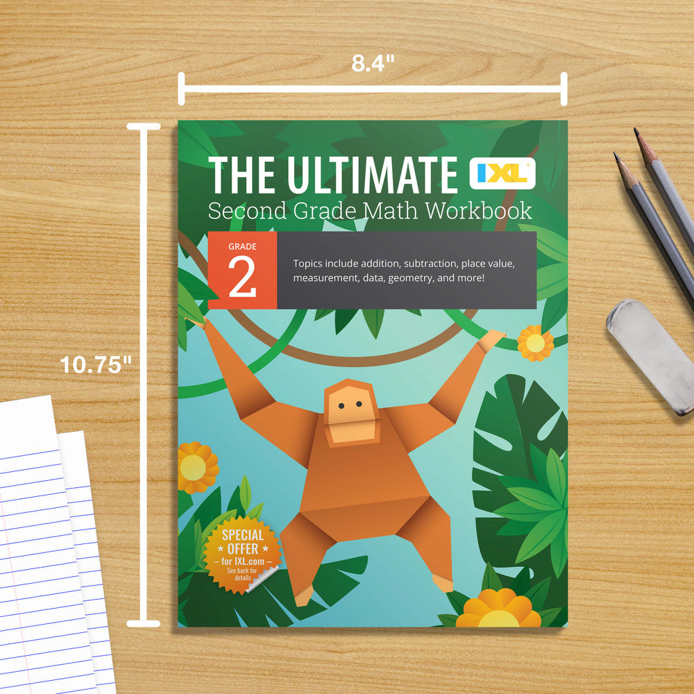 The IXL Ultimate Math Workbook Grade 2 Paperback