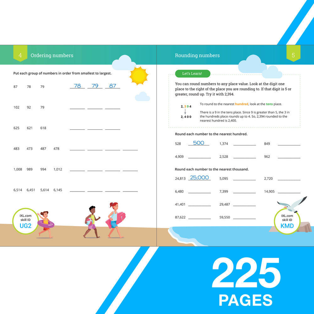 The IXL Ultimate Math Workbook Grade 3 Paperback