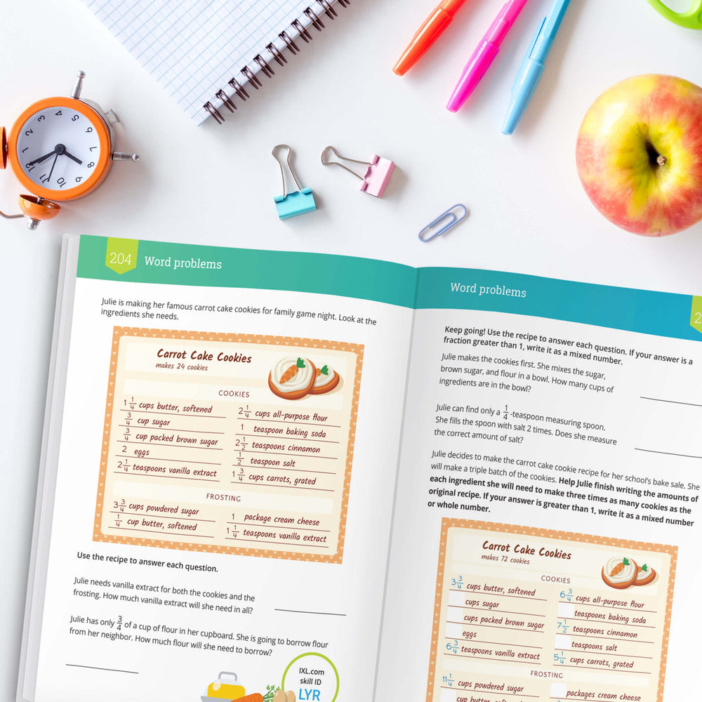 The IXL Ultimate Math Workbook Grade 4 Paperback