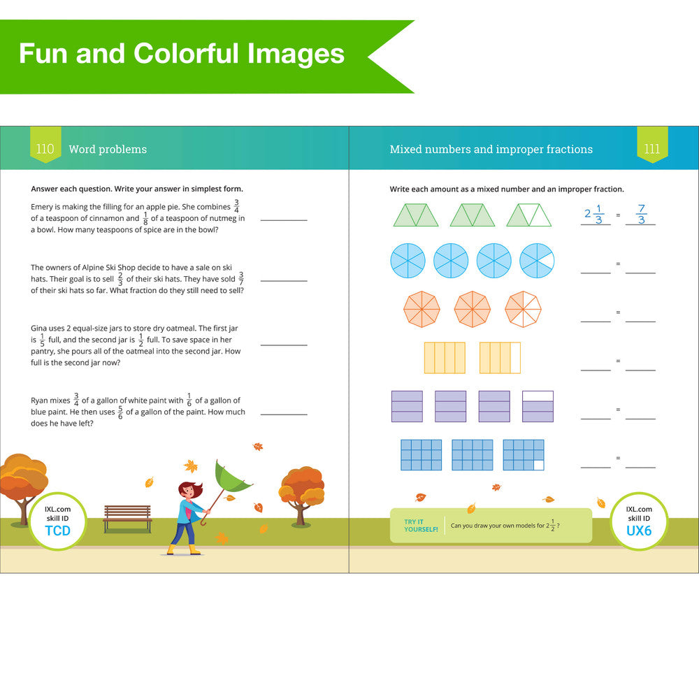 The IXL Ultimate Math Workbook Grade 5 Paperback