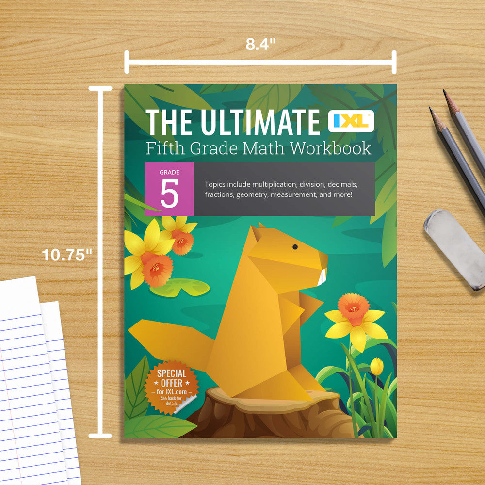 The IXL Ultimate Math Workbook Grade 5 Paperback