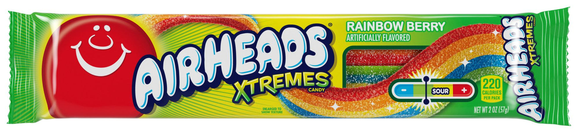Airheads Xtremes Sweetly Sour Belts, 18 ct.