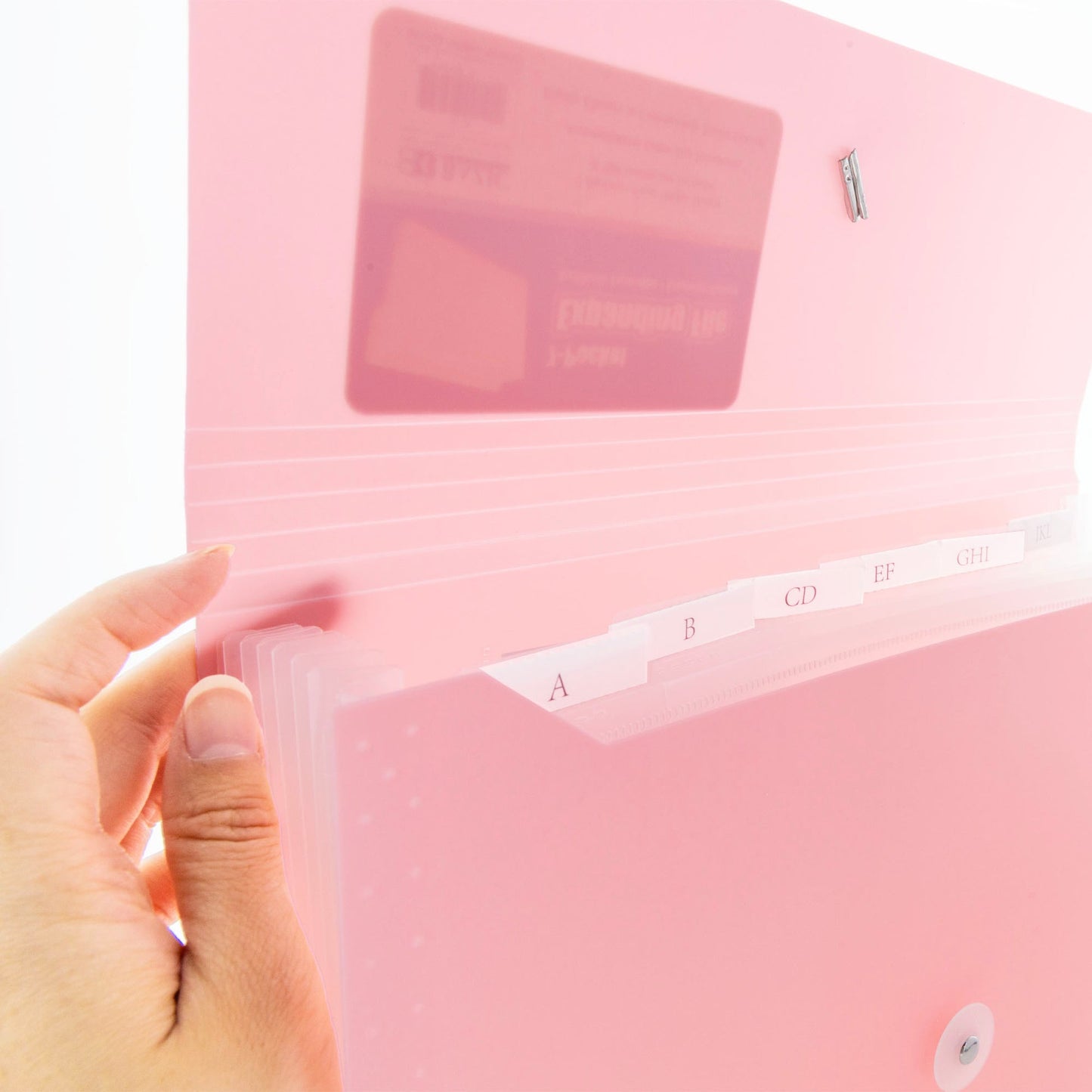 Pastel Edition 7-Pocket A4/Letter Size Poly Expanding File