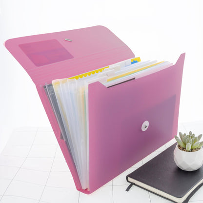 Morandi Edition 13-Pocket A4/Letter Size Poly Expanding File