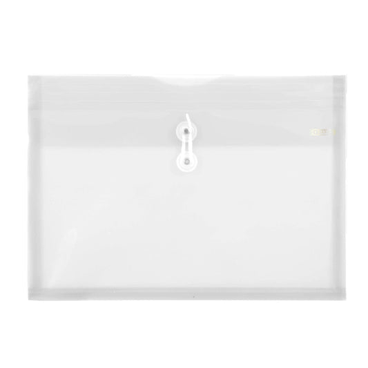 Clear Side Loading A4/Letter Size String Envelope