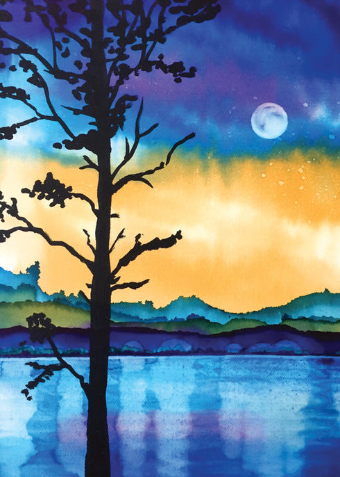 And the Moon Rose Again Card [3255BL]