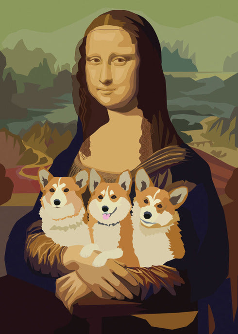 La Giocorgi (Mona Lisa) Card [3124BD]