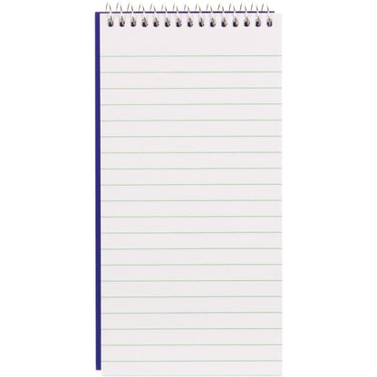Blueline Reporters Note Pad, Blue Cover, Medium/College Rule, (80) White 4 x 8 Sheets