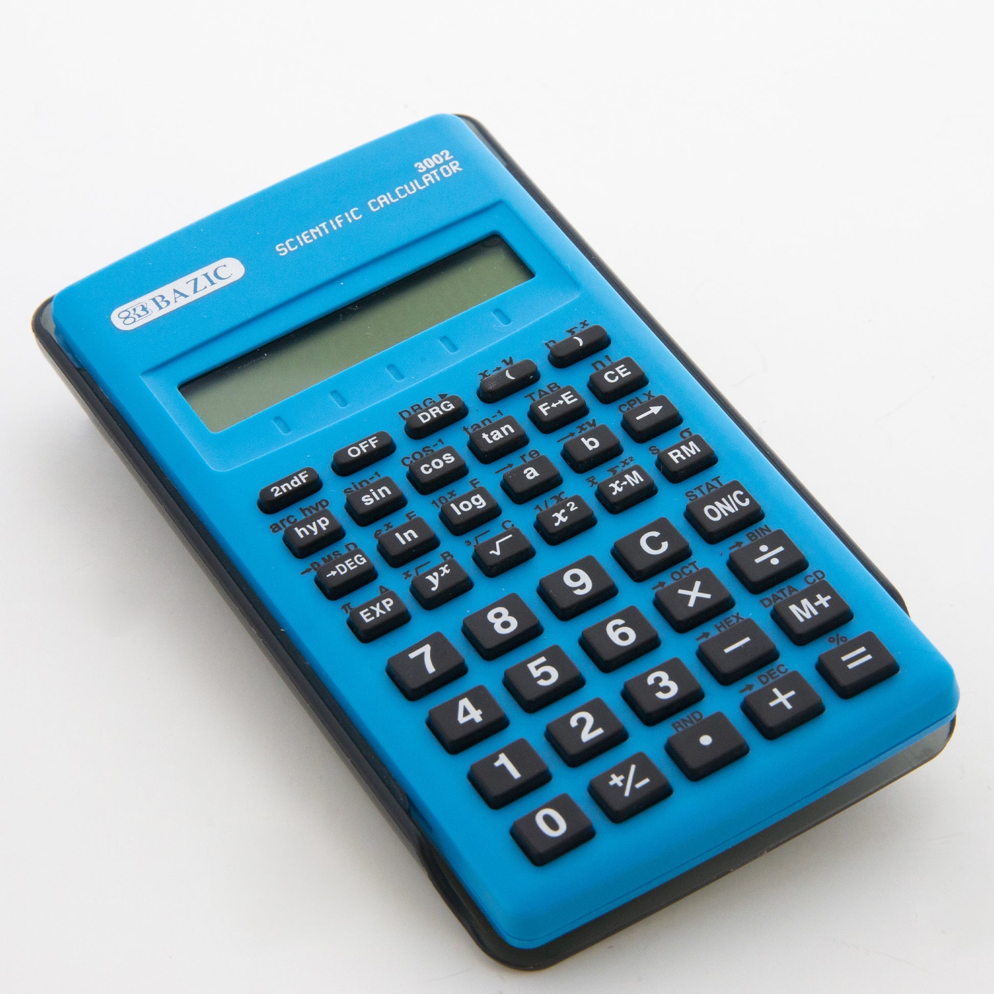 56-Function Scientific Calculator, Slide-On Case