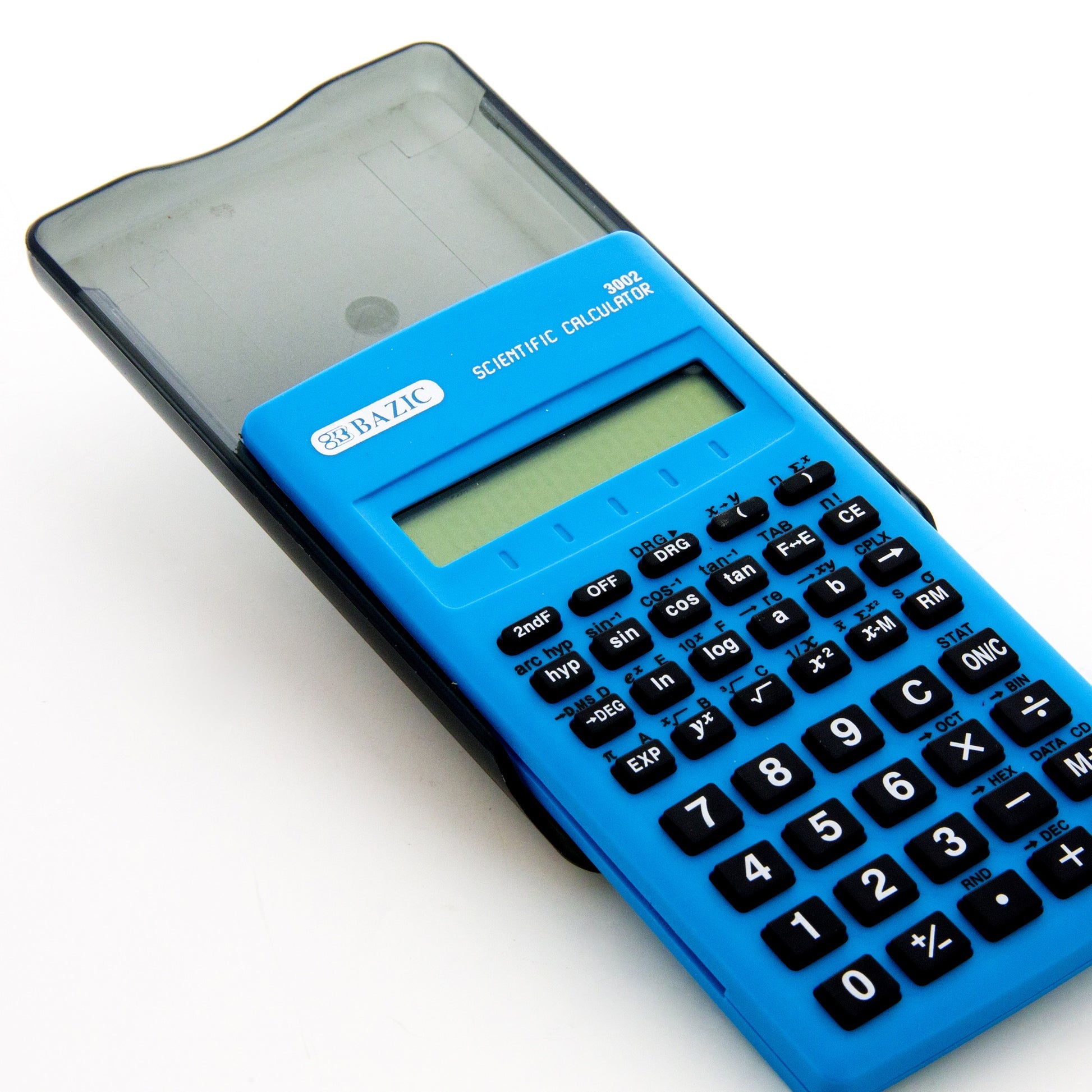 56-Function Scientific Calculator, Slide-On Case
