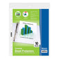 Sheet Protectors, 8.5" x 11", 10 Sheets