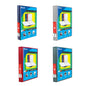 1" Asst. Color 3-Ring View Binder w/ 2-Pockets