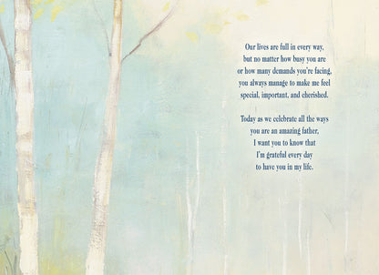 Woodland Silhouette | Heartfelt Father's Day Greeting Card