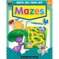 Write-On/Wipe-Off Book: Mazes