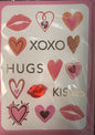 XOXO Hugs Kisses Valentine's Day Greeting Card [7283]