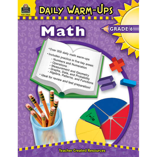 Daily Warm-Ups: Math, Grade 6