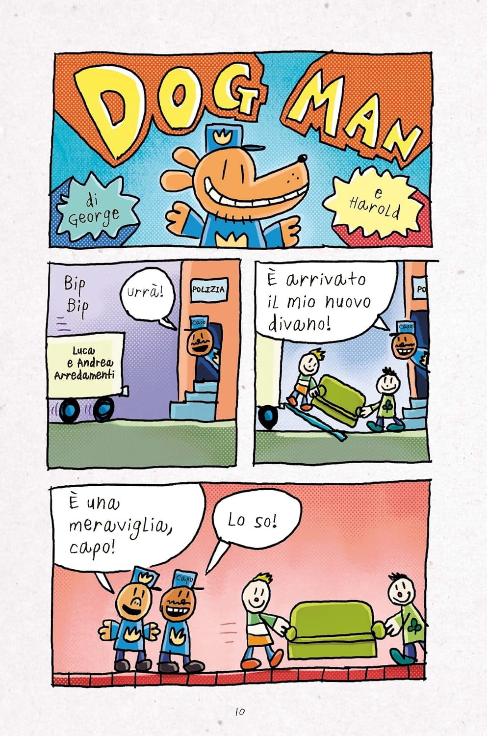 Dav Pilkey Dog Man (Hardcover)