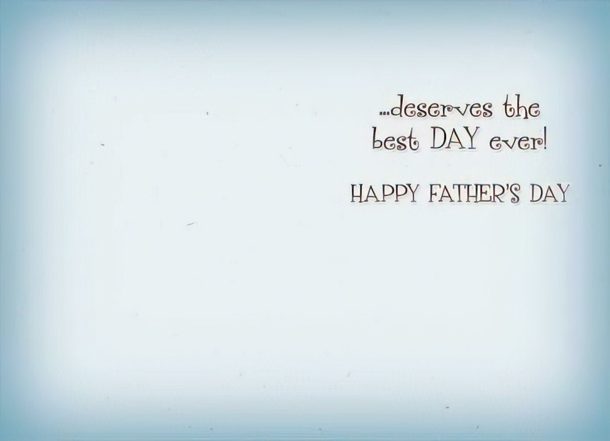 Best Dad Ever Father's Day Card