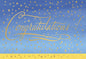 Golden Stellar Praise | Encouraging Graduation Greeting Card