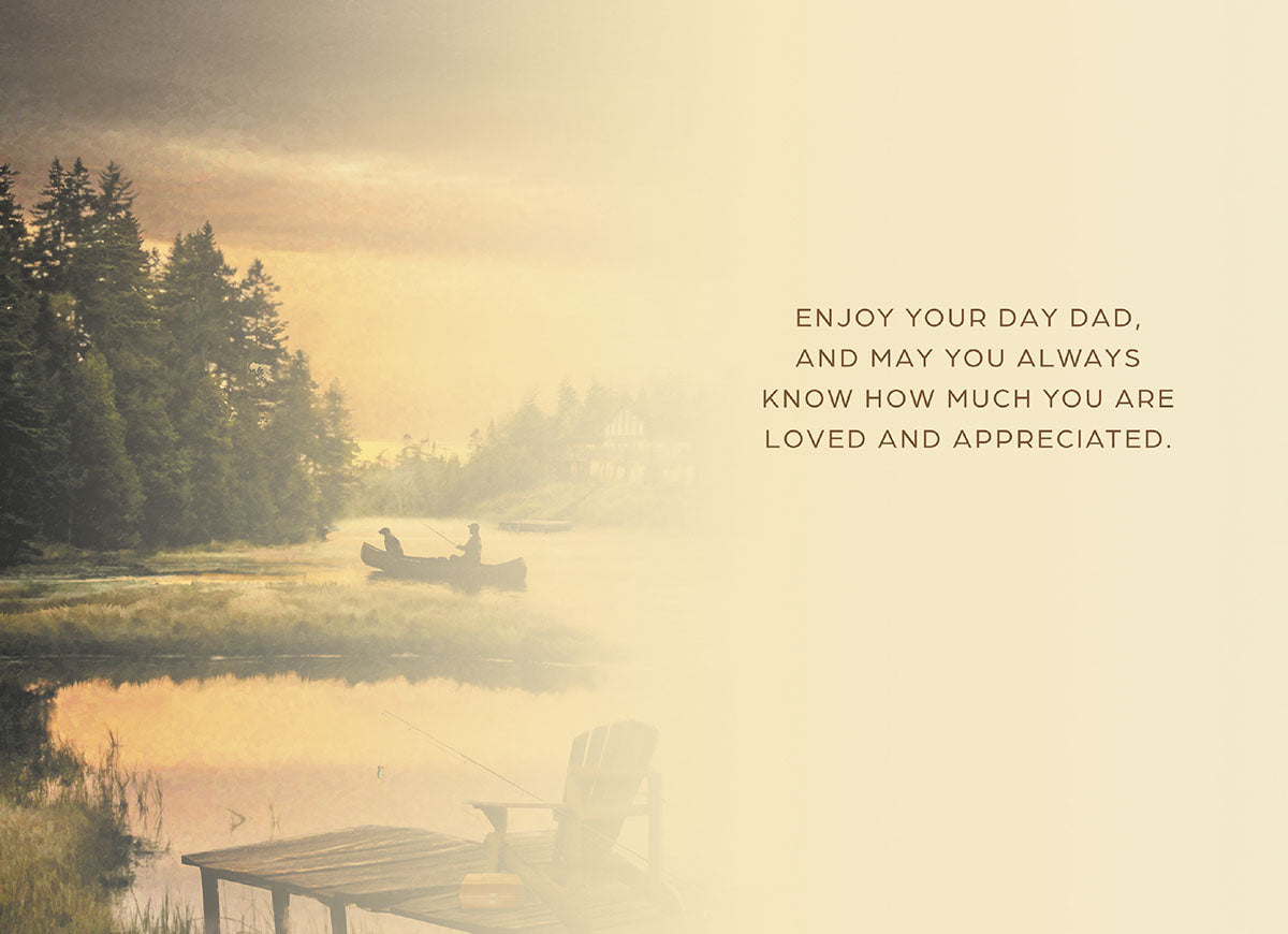 Reel Good Time | Heartfelt Father's Day Greeting Card